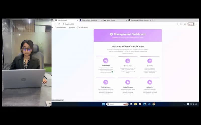 Telegram News Automation Bot preview