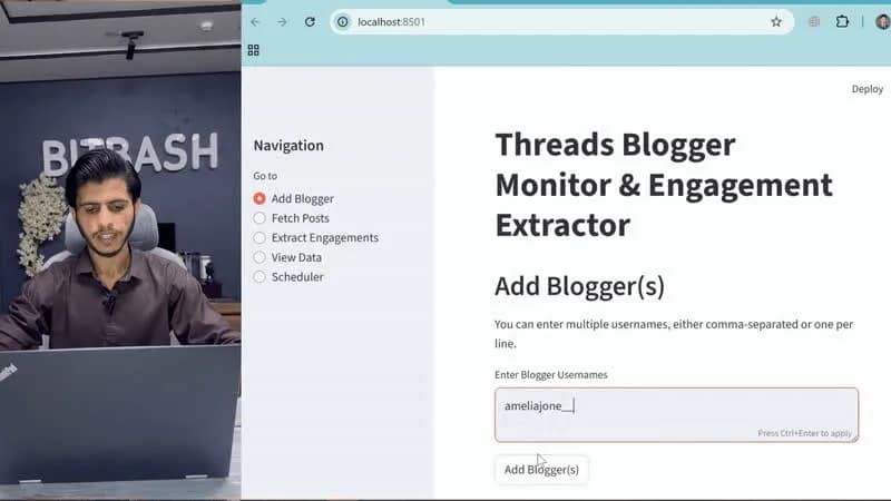 Threads Scraper preview